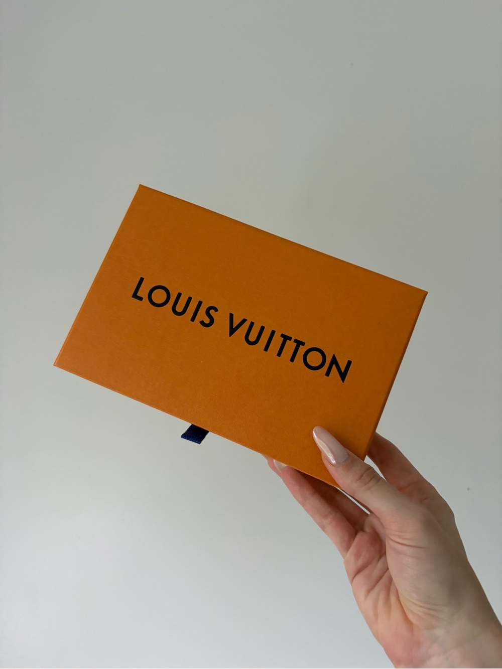 Louis Vuitton gift box packaging empty box orange 8 x 5 in new